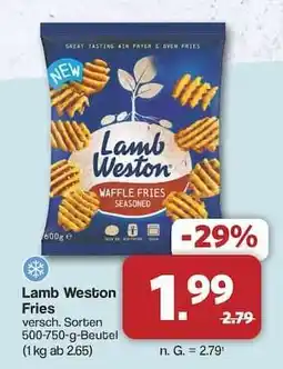 Famila Nord Ost Lamb Weston Fries Angebot