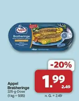 Famila Nord Ost APPEL Bratheringe Angebot
