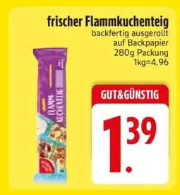 Edeka frischer Flammkuchenteig Angebot