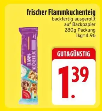 Edeka frischer Flammkuchenteig Angebot