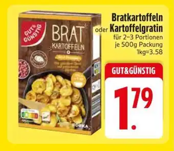 Edeka Bratkartoffeln oder Kartoffelgratin Angebot