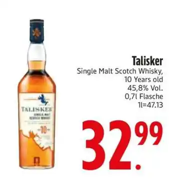 Edeka Talisker Angebot