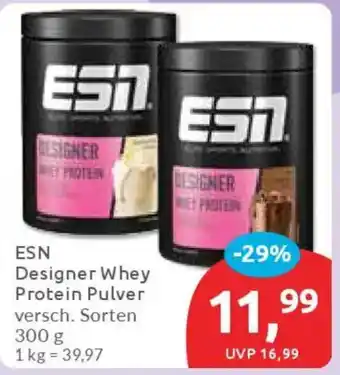 Budni ESN Designer Whey Protein Pulver Angebot