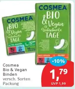 Budni Cosmea Bio & Vegan Binden Angebot