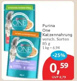 Budni Purina One Katzennahrung Angebot