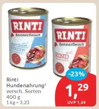 Budni Rinti Hundenahrung Angebot