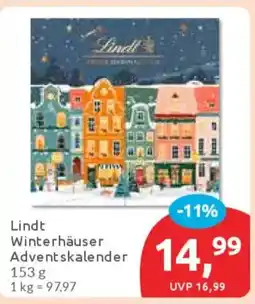 Budni Lindt Winterhäuser Adventskalender Angebot