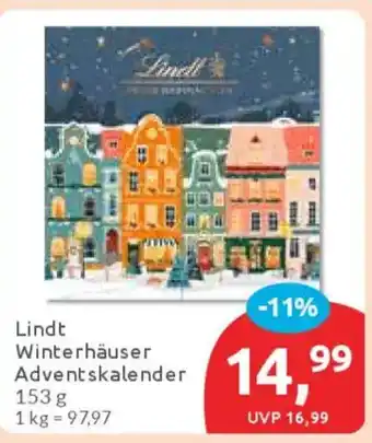 Budni Lindt Winterhäuser Adventskalender Angebot