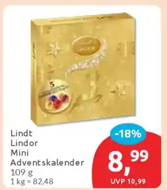 Budni Lindt Lindor Mini Adventskalender Angebot