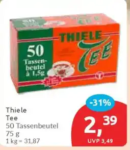 Budni Thiele Tee Angebot