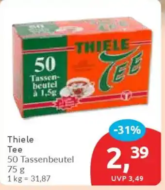 Budni Thiele Tee Angebot