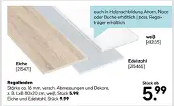 Hellweg Regalboden eiche Angebot
