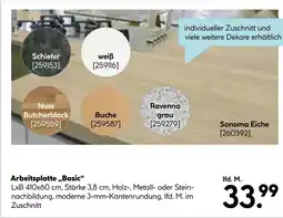 Hellweg Arbeitsplatte basic Angebot