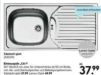 Hellweg Einbauspüle 'ca 1' Angebot