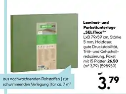 Hellweg Seliteco laminat- und parkettunterlage Angebot