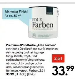 Hellweg Premium-wandfarbe „edle farben“ Angebot