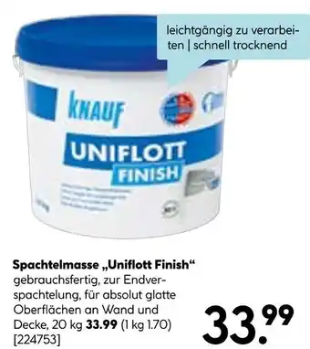 Hellweg Knauf uniflott finish Angebot