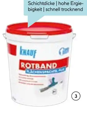 Hellweg Rotband flächenspachtel „plus“ Angebot