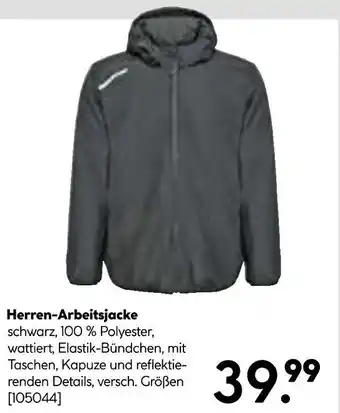 Hellweg Herren-arbeitsjacke Angebot