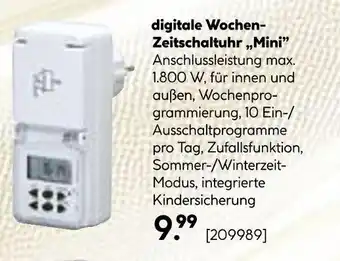 Hellweg Digitale wochen-zeitschaltuhr „mini“ Angebot