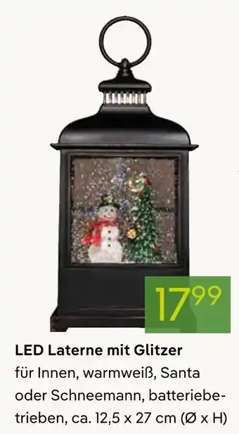 Pflanzen Kölle Led laterne mit glitzer Angebot