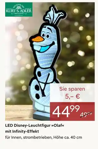 Pflanzen Kölle Kurt s. adler led disney-leuchtfigur olaf Angebot