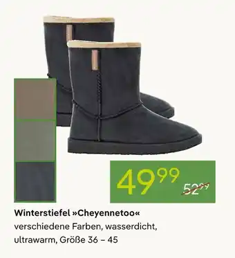 Pflanzen Kölle Winterstiefel cheyennetoo Angebot