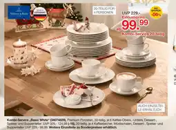 Möbelzentrum Pforzheim Villeroy & boch kombi-service basic white Angebot