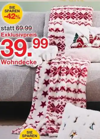 Möbelzentrum Pforzheim Zierkissen „snowflake“ Angebot