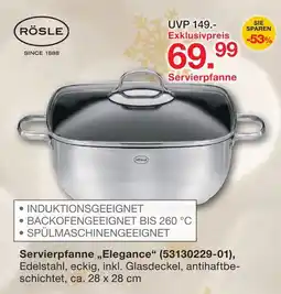 Möbelzentrum Pforzheim Rösle servierpfanne 'elegance' Angebot