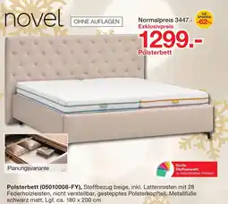 Möbelzentrum Pforzheim Novel polsterbett Angebot