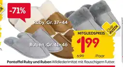 Rusta Pantoffel ruby Angebot