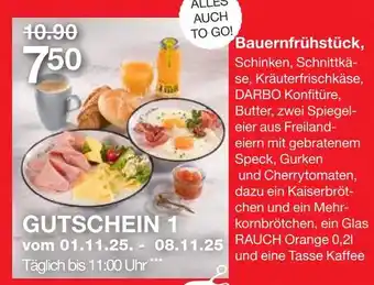 Möbelzentrum Pforzheim Bauernfrühstück Angebot