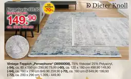 Möbelzentrum Pforzheim Dieter knoll vintage-teppich „persephone“ Angebot