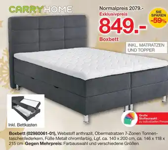 Möbelzentrum Pforzheim Carryhome boxbett Angebot