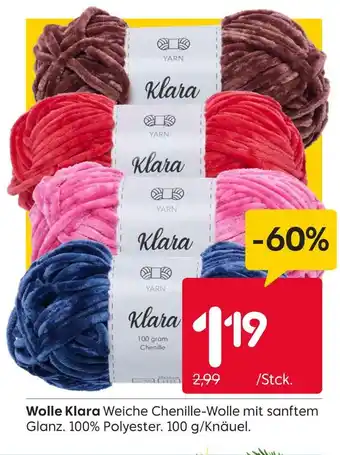 Rusta Wolle klara Angebot