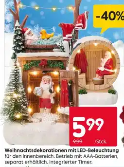 Rusta Weihnachtsdekorationen mit led-beleuchtung Angebot