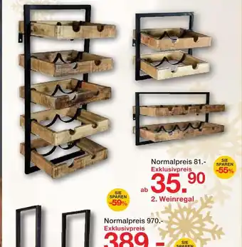 Möbelzentrum Pforzheim Weinregal Angebot