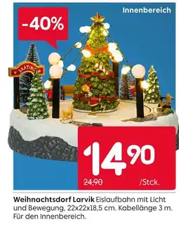 Rusta Weihnachtsdorf larvik Angebot