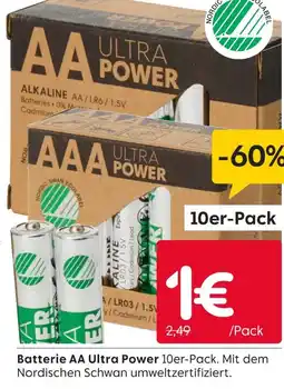 Rusta Batterie aa ultra power Angebot