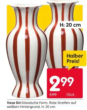 Rusta Vase siri Angebot