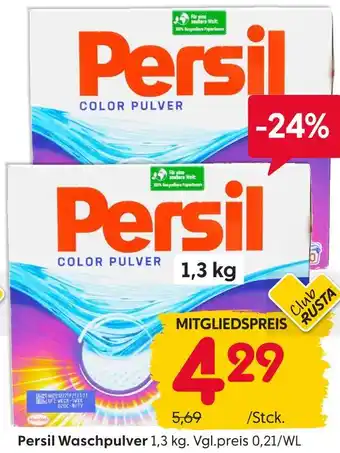 Rusta Persil waschpulver Angebot