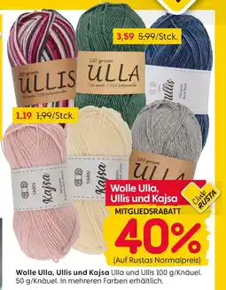 Rusta Wolle ulla Angebot