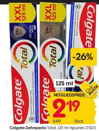Rusta Colgate total Angebot
