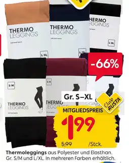 Rusta Thermoleggings Angebot