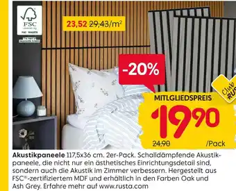 Rusta Akustikpaneele Angebot