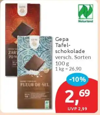 Budni Gepa Tafelschokolade Angebot