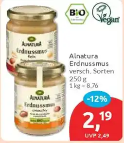 Budni Alnatura Erdnussmus Angebot