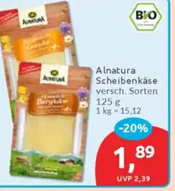 Budni Alnatura Scheibenkäse Angebot
