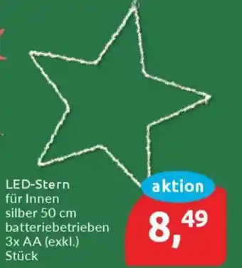 Budni LED-Stern Angebot